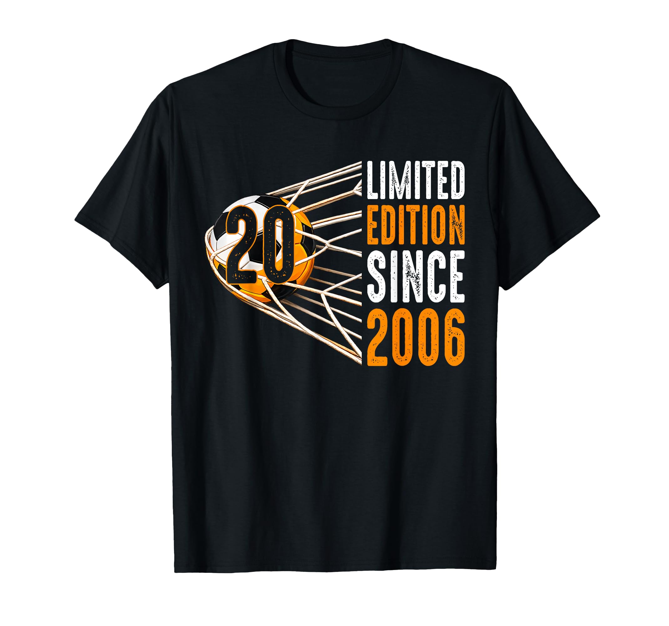 Soccer 20 Years Old Since 2006 20Th T-Shirt - Novelty Apparel Unisex