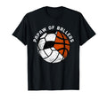 Papaw Ballers Funny Volleyball T-Shirt - Minimalist Print for Adults