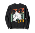 Ice Hockey Goalie Goalkeeper Bring It Sweatshirt - Custom Art Print Unisex