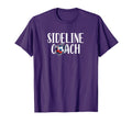 Funny Sideline Coach Soccer Mom Dad T-Shirt - Aesthetic Graphic Men Women
