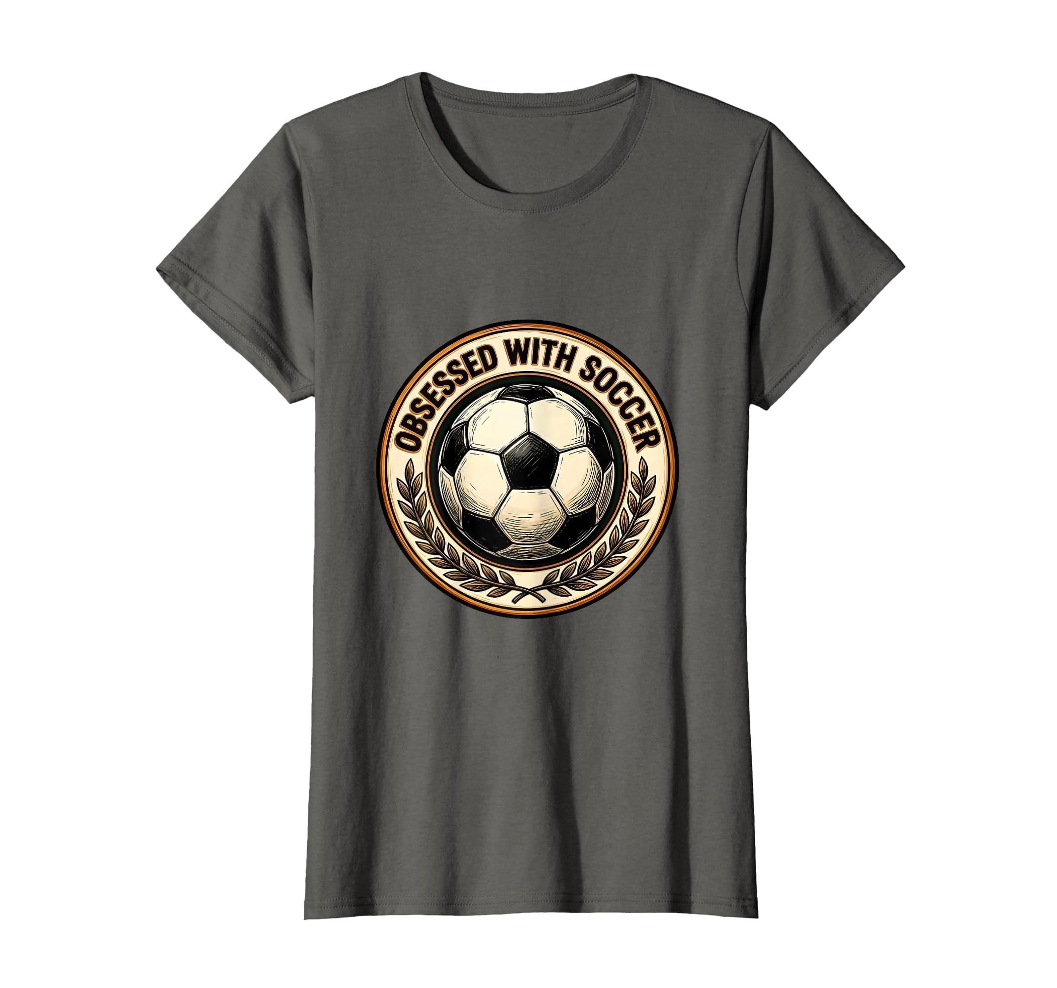 Obsessed Soccer Bold T-Shirt - Unique Graphic Unisex