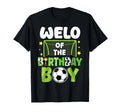 Soccer Welo Birthday Party Soccer T-Shirt - Fun Novelty Design Unisex