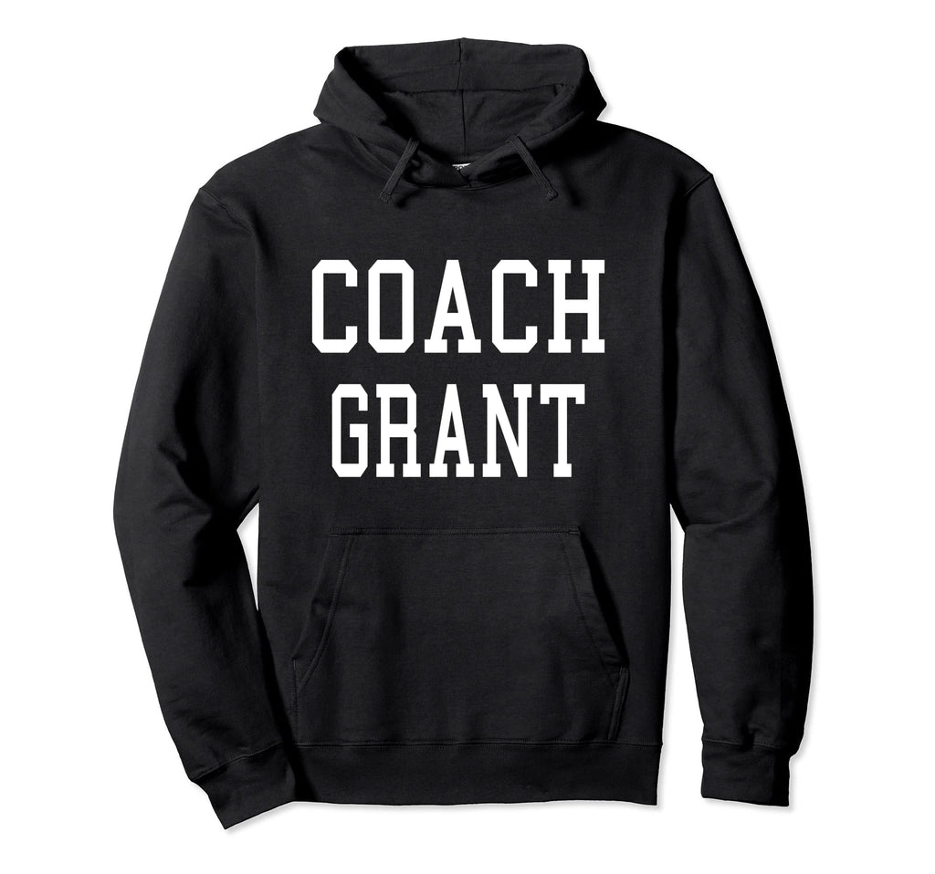 Coach Grant Custom Football Soccer Hoodie - Graphic Print Men Women