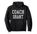 Coach Grant Custom Football Soccer Hoodie - Graphic Print Men Women