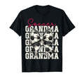 Soccer Grandma Funny Coquette Bow Soccer T-Shirt - Novelty Apparel Unisex