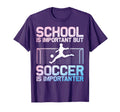 Funny Soccer Art Gag Soccer Player T-Shirt - Fun Novelty Design for Adults