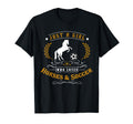 Just Who Loves Horses Soccer Sport Horse T-Shirt - Minimalist Print Unisex