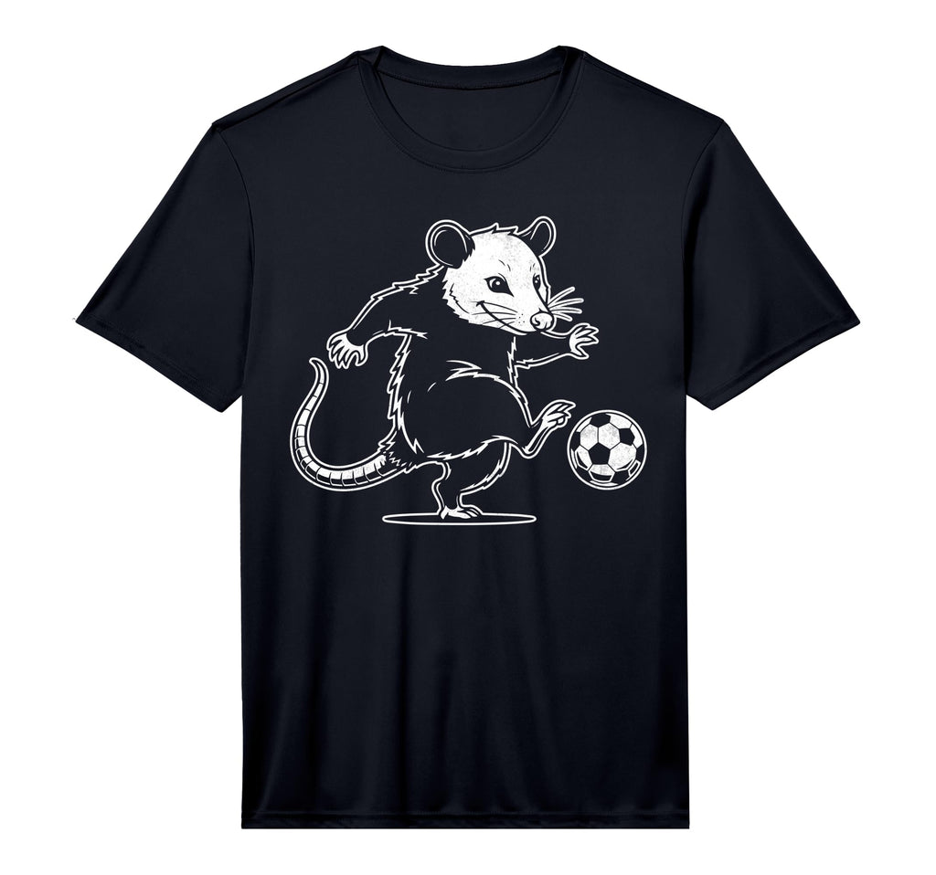 Funny Possum Soccer Ball Soccer Lover T-Shirt - Novelty Apparel Unisex