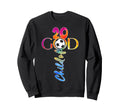 Jesus 20 Years Child God Soccer Sweatshirt - Fun Novelty Design Men Women
