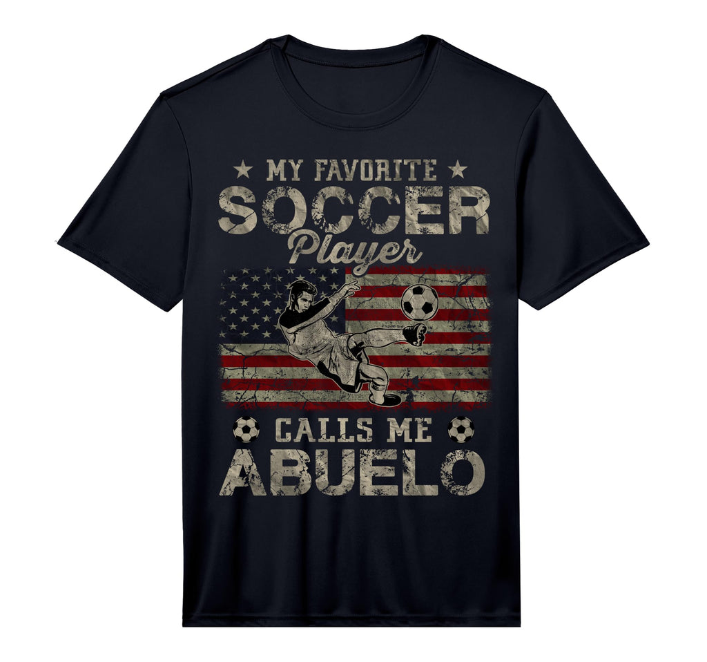 Mens My Favorite Soccer Player Calls T-Shirt - Novelty Apparel Men Women