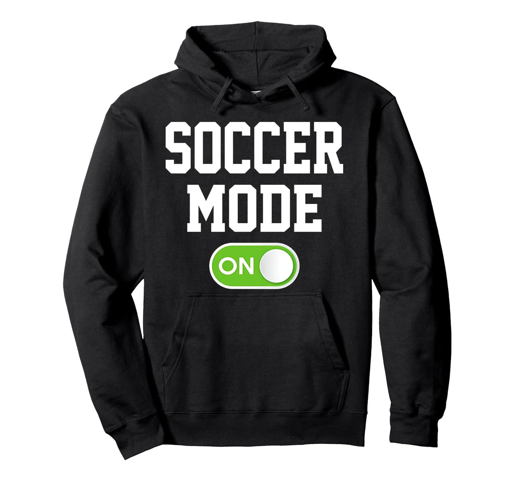Soccer Mode Funny Player Footballer Hoodie - Fun Novelty Design Men Women