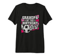 Birthday Grandpa Soccer Birthday T-Shirt - Novelty Apparel for Adults