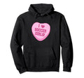 I Love Soccer Novelty Fun Hoodie - Novelty Apparel Unisex