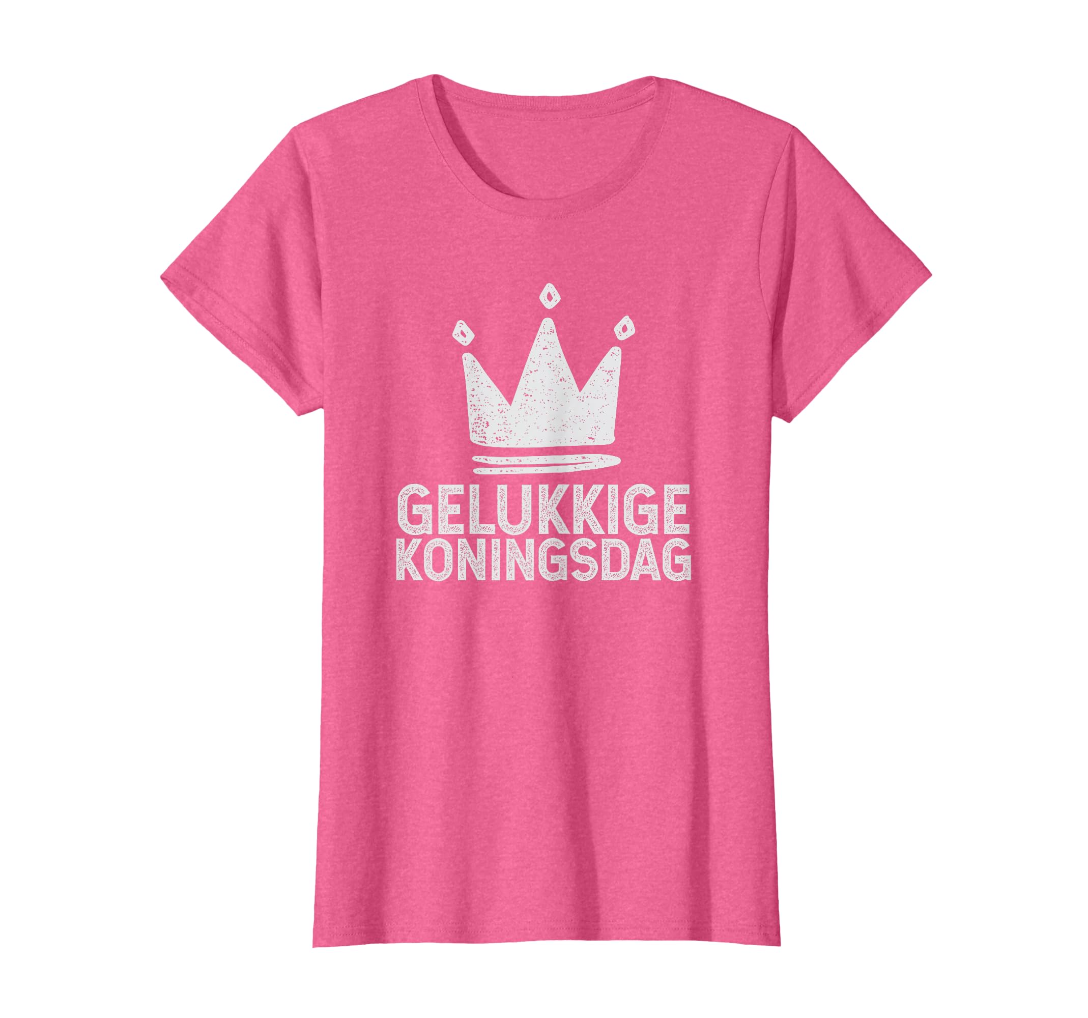 Kings Day Netherlands Holland Gelukkige T-Shirt - Minimalist Print Unisex