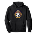 Rule Field This Crowned Soccer Ball Hoodie - Fun Novelty Design Unisex