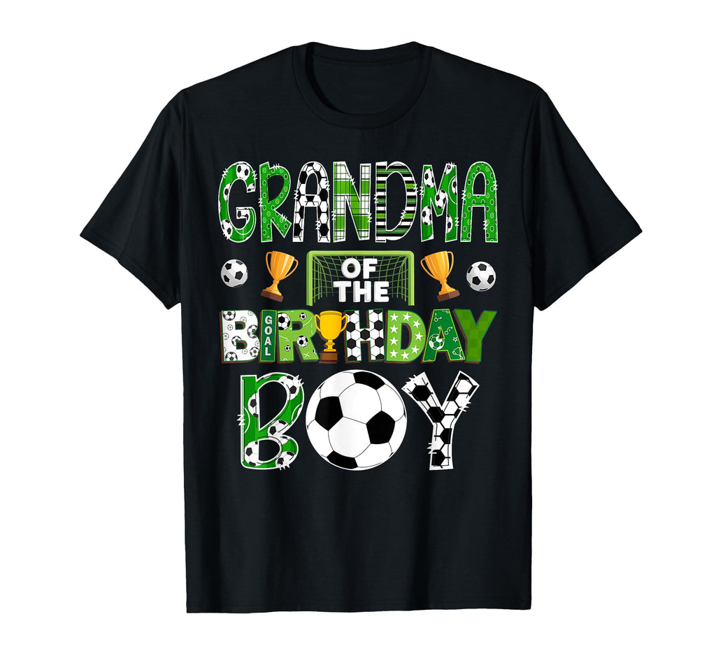 Grandma Birthday Soccer Player Game T-Shirt - Aesthetic Graphic Men Women