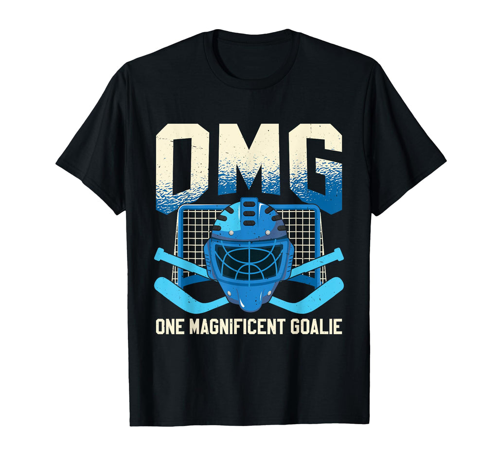 Goalkeeper Ice Hockey Goalie T-Shirt - Trendy Graphic for Adults