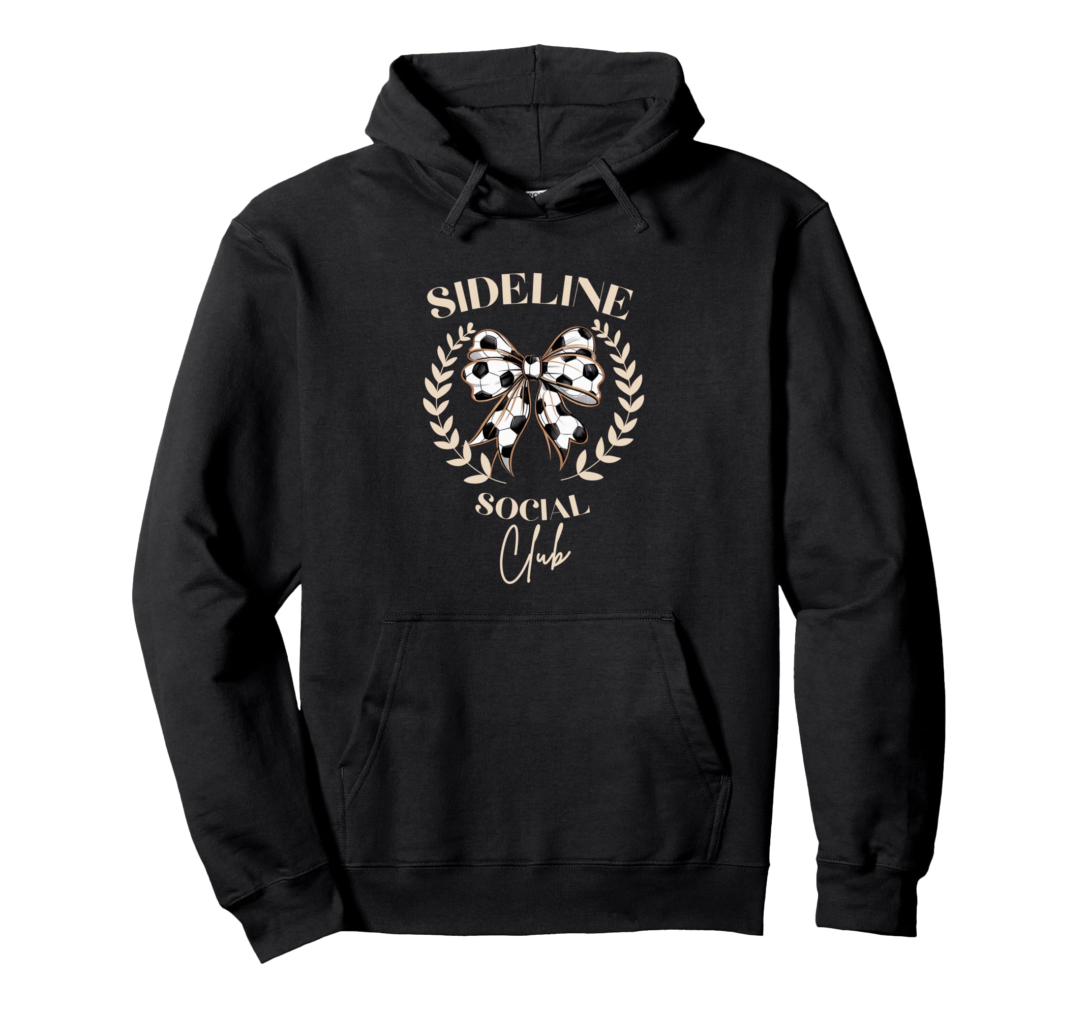 Sideline Social Club Coquette Soccer Hoodie - Novelty Apparel Men Women