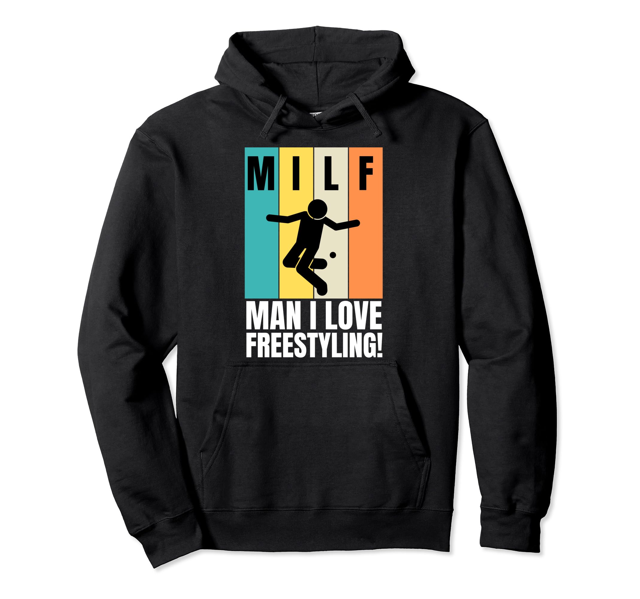 I Love Freestyling Funny Football Hoodie - Aesthetic Graphic Men Women