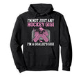 Im Hockey Goalie Gigi Hockey Keeper Hoodie - Custom Art Print for Adults