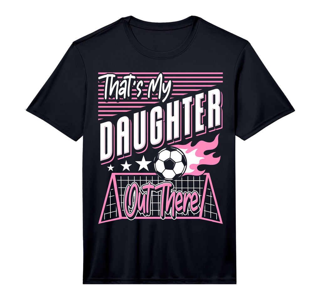 Mens Thats My Daughter Out There Soccer T-Shirt - Minimalist Print Unisex