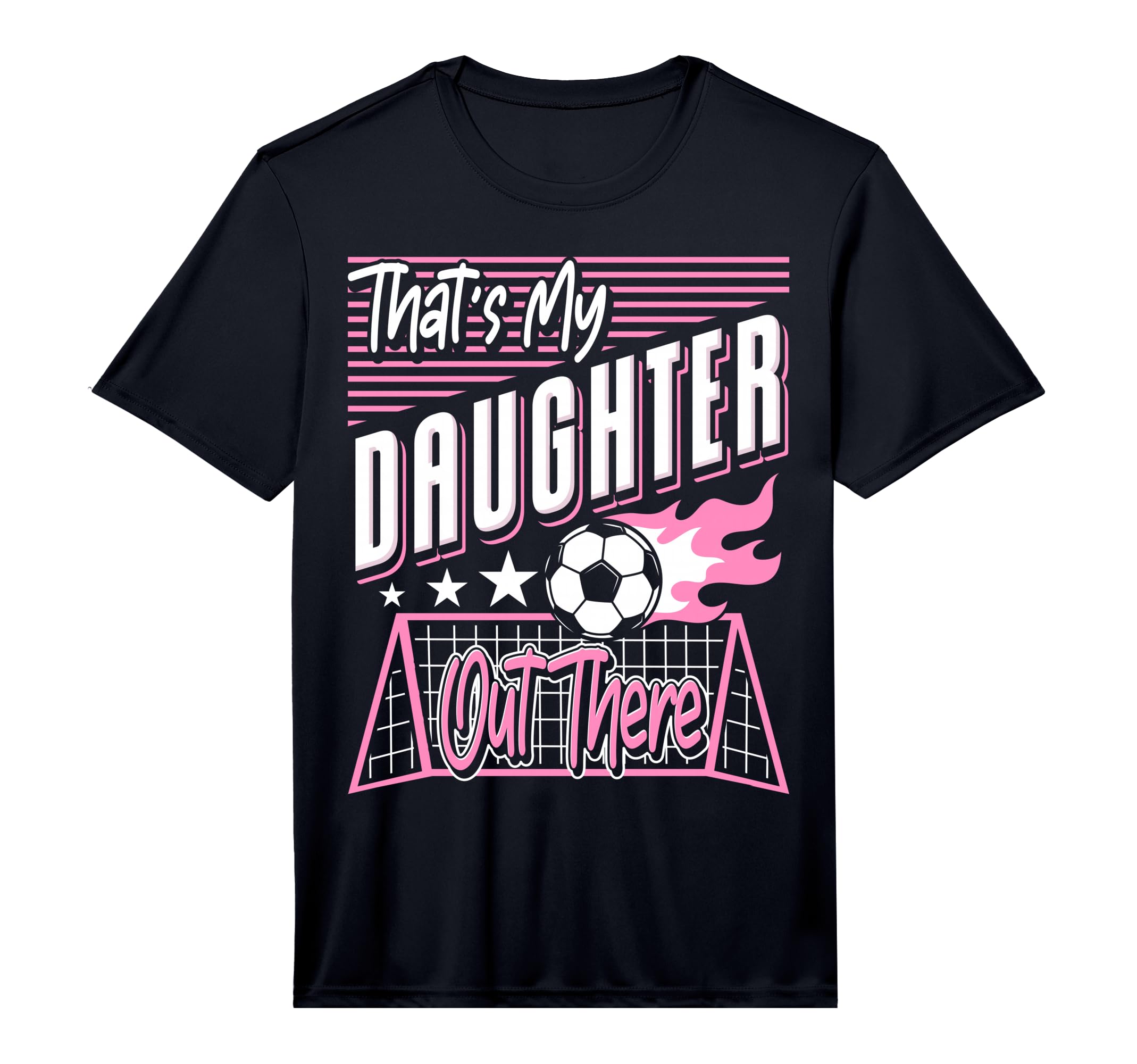 Mens Thats My Daughter Out There Soccer T-Shirt - Minimalist Print Unisex