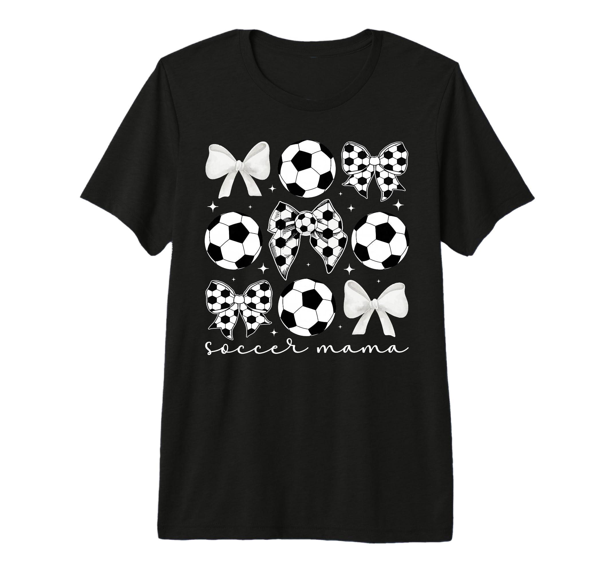 Soccer Mama Coquette Soccer Mom Soccer T-Shirt - Unique Graphic Men Women