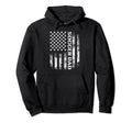 Soccer Dad I Usa Flag Fathers Day Gift Hoodie - Casual Everyday Wear Unisex