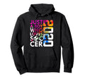 2020 Just Who Loves Soccer 6Th Birthday Hoodie - Unique Graphic Men Women