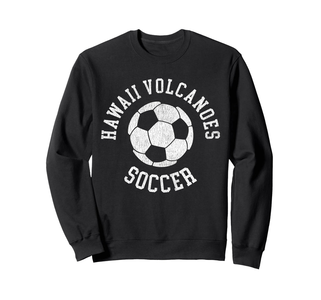 Hawaii Volcanoes Soccer Sweatshirt - Aesthetic Graphic for Adults