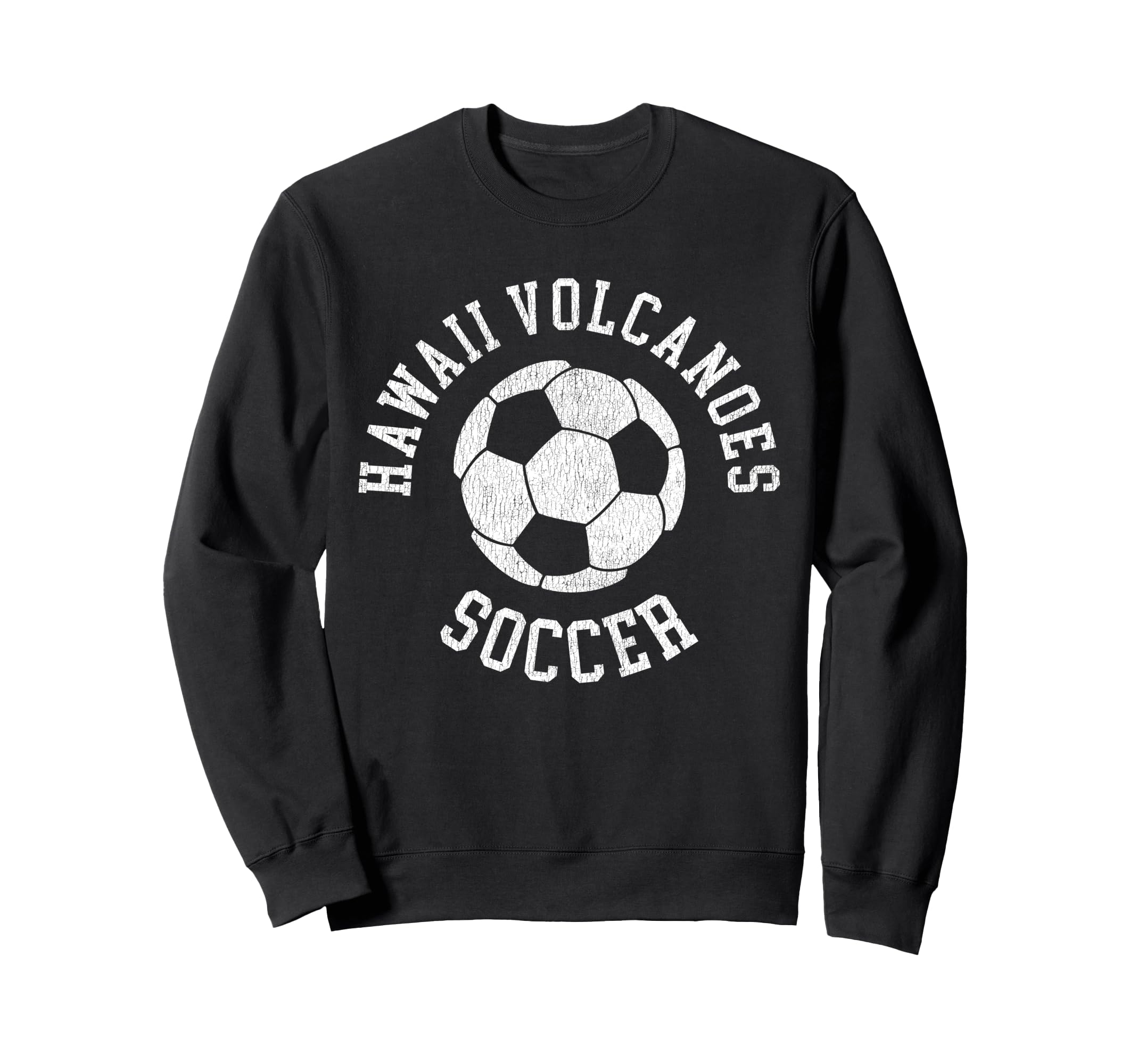 Hawaii Volcanoes Soccer Sweatshirt - Aesthetic Graphic for Adults