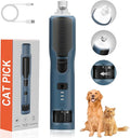 Dog Nail Grinder 7-Speed & 360° LED Light, Professional Pet Nail Grinder for Dogs and Cats, Electric Dog Nail Trimmer Painless Paws Grooming & Smoothing Tool for Large Medium Small Dogs Cats Pets