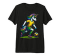 Footballer Unicorn Fans Soccer Team T-Shirt - Streetwear Style Men Women