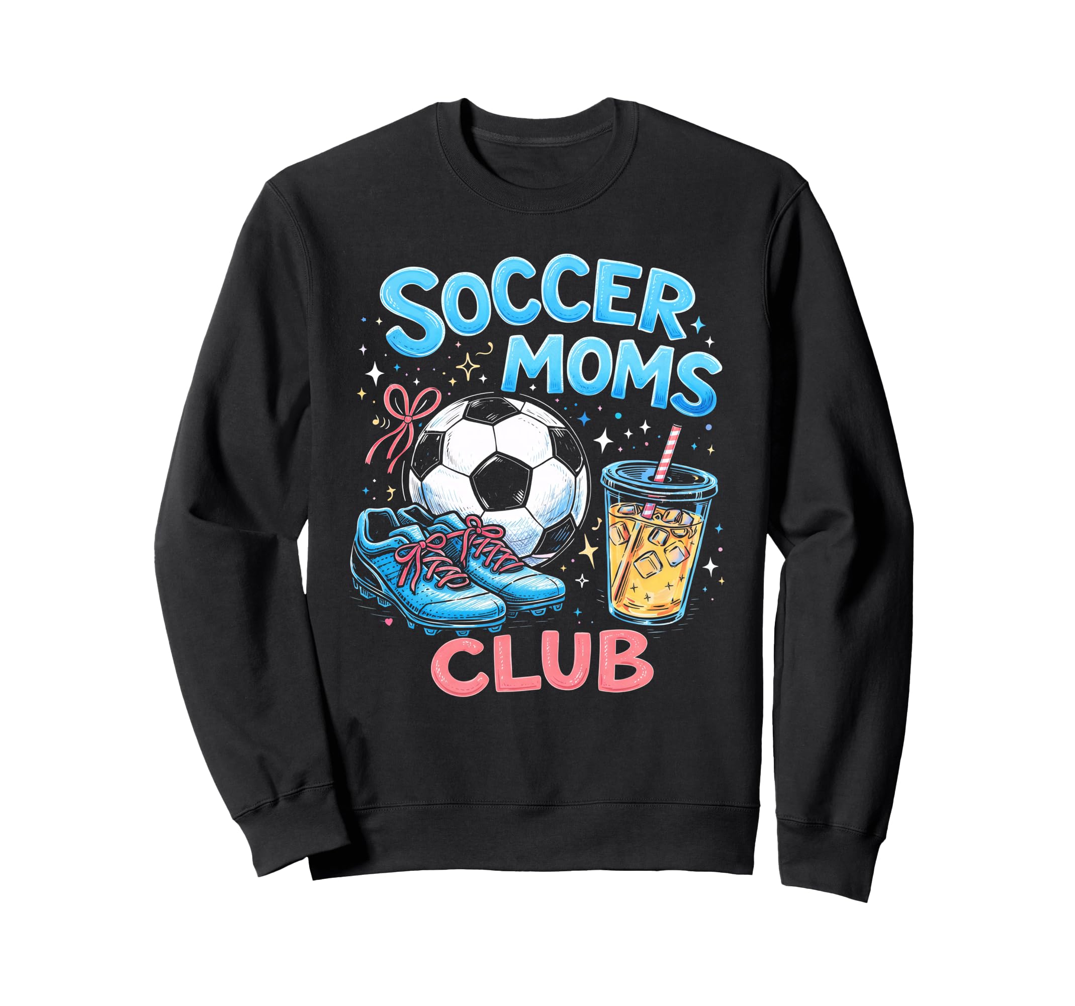 Coquette Soccer Moms Club Gameday Sweatshirt - Streetwear Style Men Women