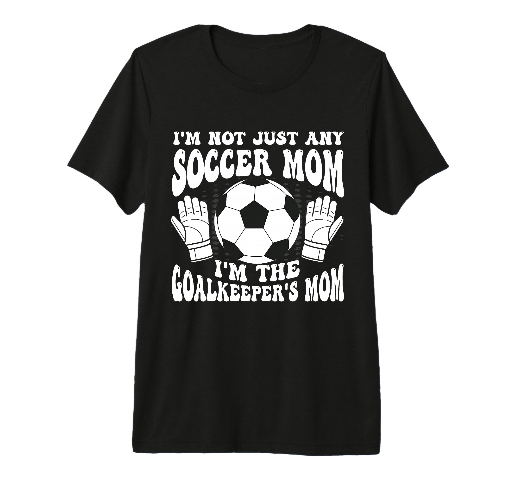 Womens Soccer Mom Goalie T-Shirt - Fun Novelty Design for Adults