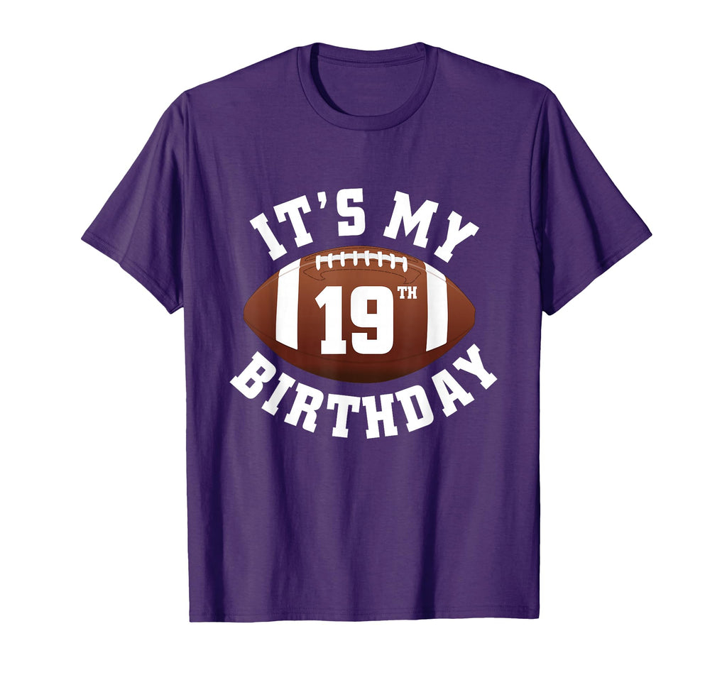 Its My 19Th Birthday 19 Year Old Gift T-Shirt - Custom Art Print Men Women