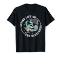 Bleachers Hockey Keeper Mom Hockey T-Shirt - Minimalist Print for Adults