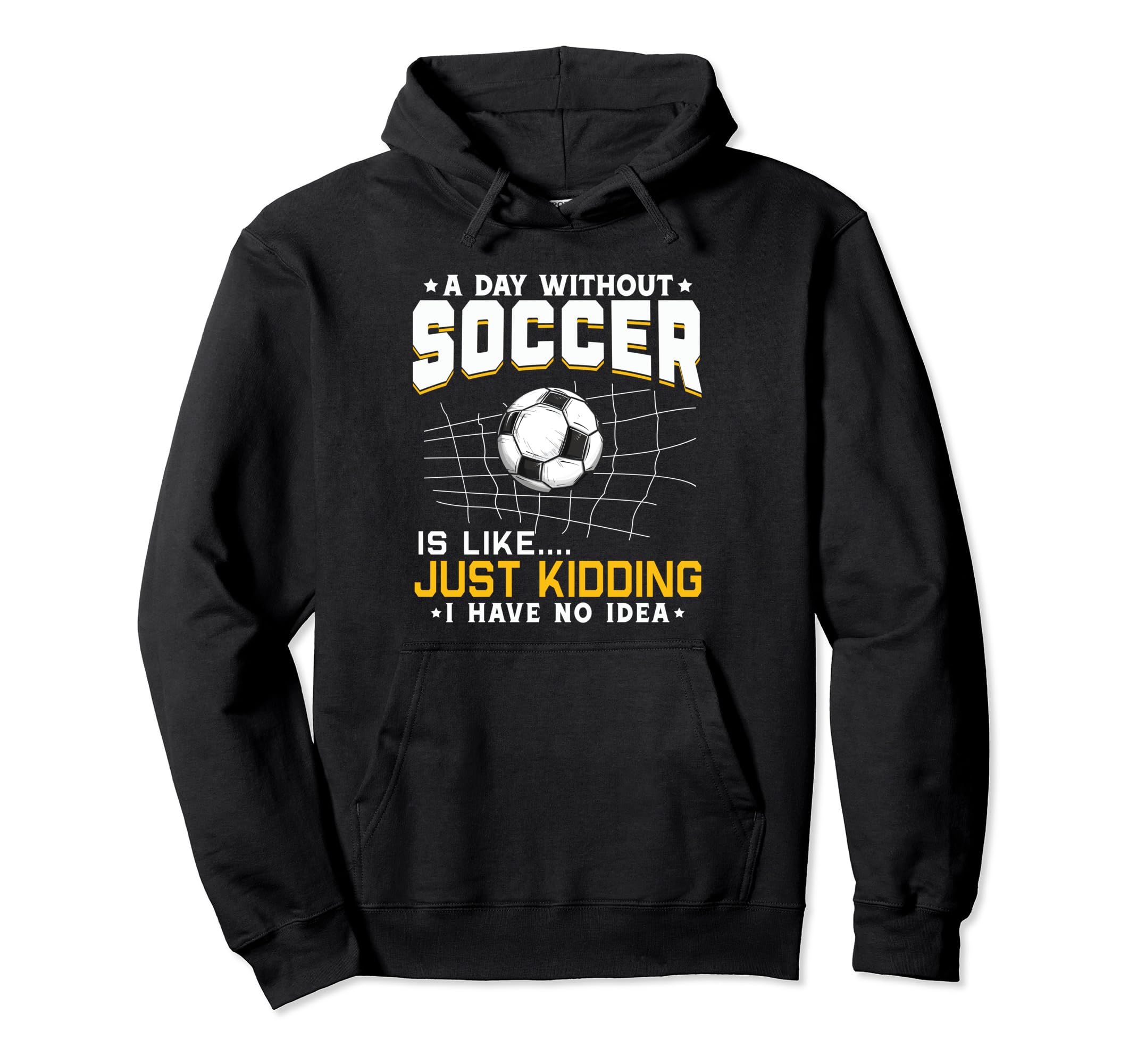 Soccer Lover Funny Hoodie - Casual Everyday Wear Men Women