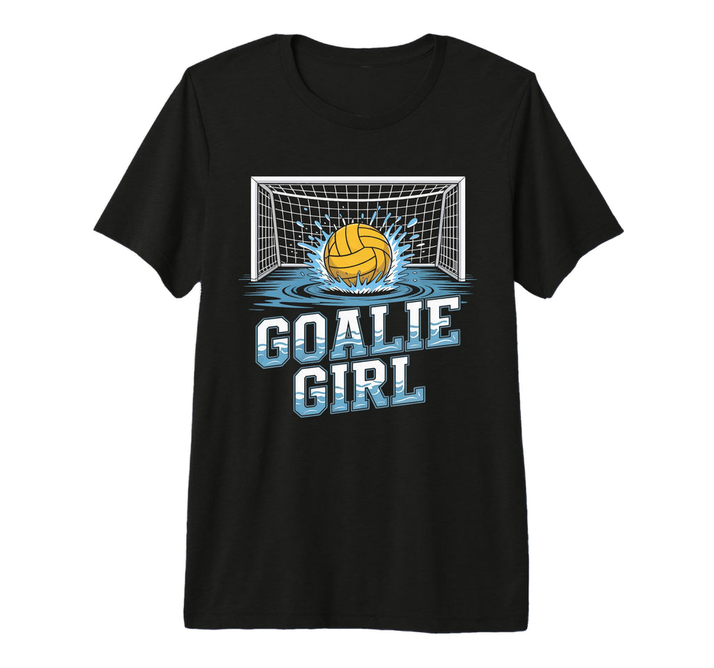 Water Polo Player Goalie Water Polo Tri T-Shirt - Custom Art Print Unisex