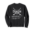 Field Hockey Goalie Field Hockey Keeper Sweatshirt - Unique Graphic Unisex