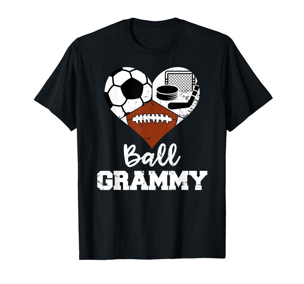 Ball Grammy Funny Soccer Football T-Shirt - Streetwear Style for Adults
