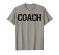 Coach Shirts Coach Soccer Volleyball T-Shirt - Minimalist Print Men Women