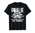 Hockey Goalie Dad Ice Hockey Keeper T-Shirt - Streetwear Style for Adults