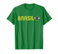 Brasil Brazil Soccer Football Brazilian T-Shirt - Trendy Graphic Unisex