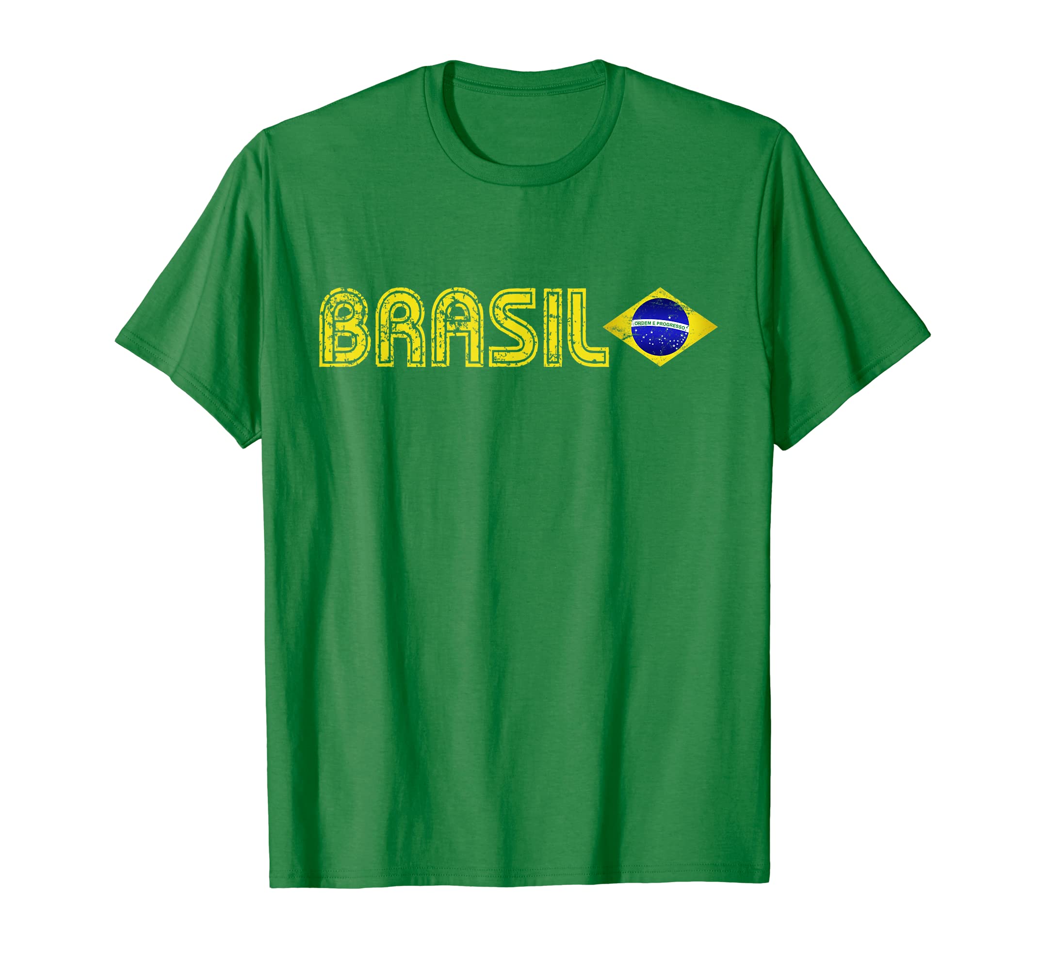 Brasil Brazil Soccer Football Brazilian T-Shirt - Trendy Graphic Unisex