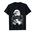 Black White Soccer Fan Bald T-Shirt - Casual Everyday Wear for Adults