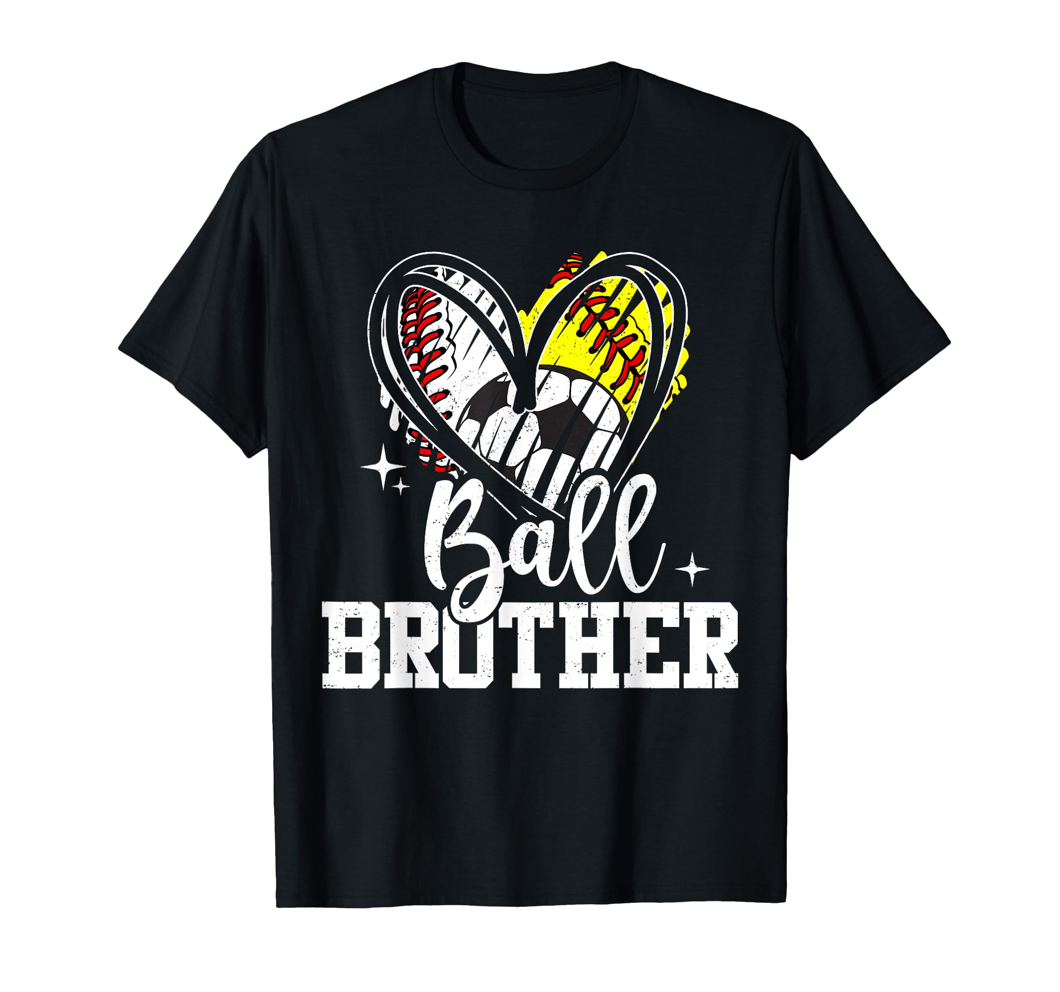 Ball Brother Baseball Softball T-Shirt - Streetwear Style for Adults