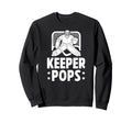 Ice Hockey Keeper Pops Ice Hockey Sweatshirt - Streetwear Style for Adults