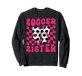Soccer Sister Coquette Bow Game Sweatshirt - Streetwear Style Men Women