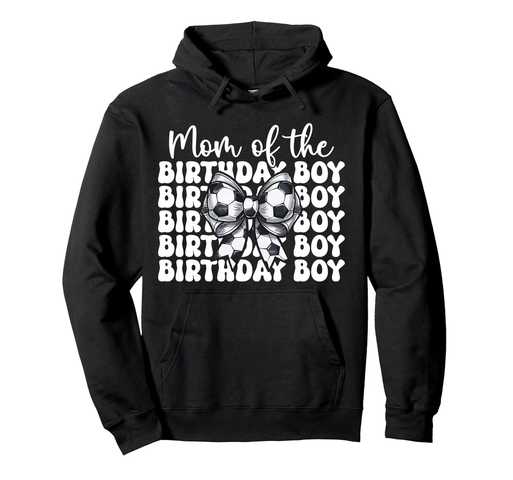 Soccer Mom Soccer Mama Coquette Bow Mom Hoodie - Trendy Graphic Men Women